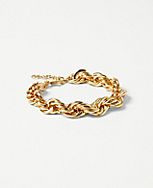 Twisted Rope Chain Bracelet carousel Product Image 1