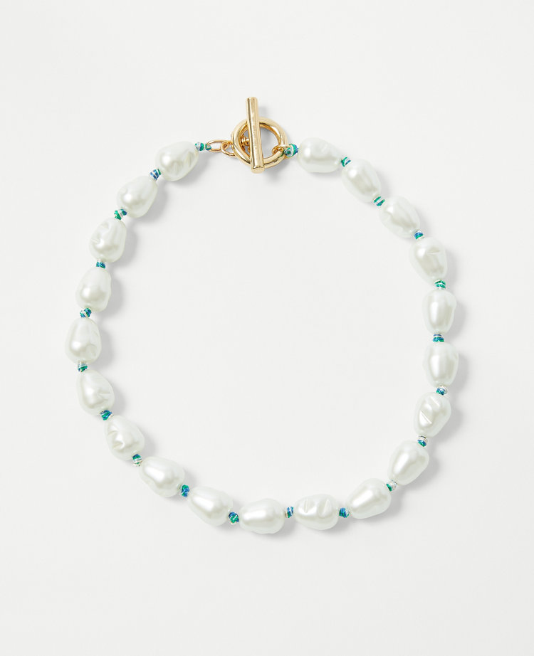 Freshwater Pearl Knot Necklace