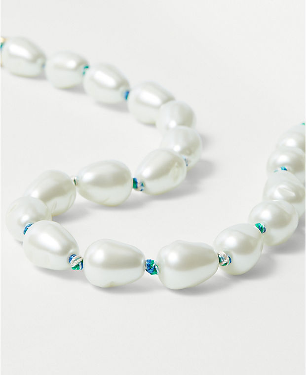 Freshwater Pearl Knot Necklace