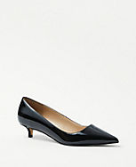 Patent Pointy Toe Kitten Heel Pumps carousel Product Image 1