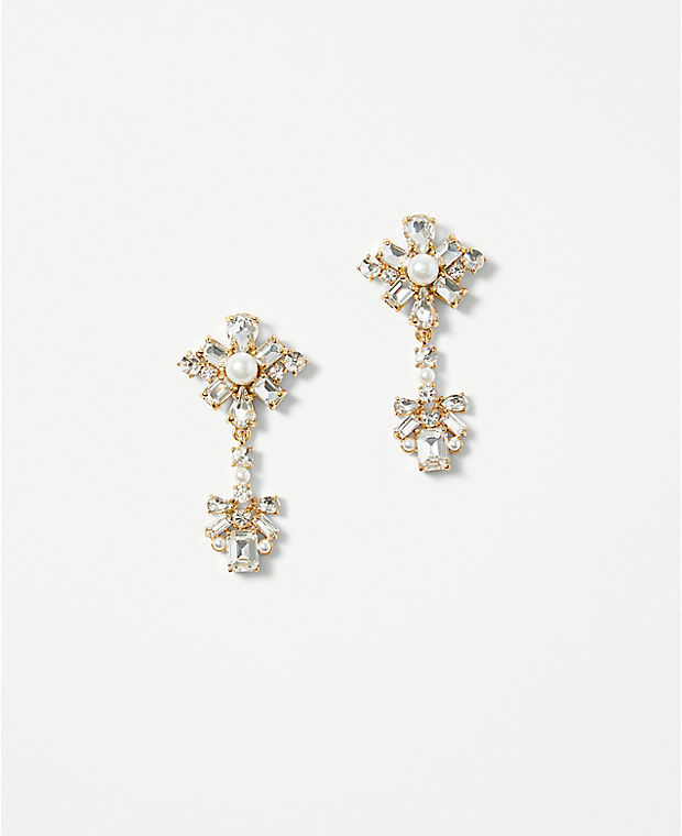Studio Collection Statement Mixed Crystal Earrings