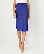 Petite Ribbed Pencil Sweater Skirt carousel Product Image 2