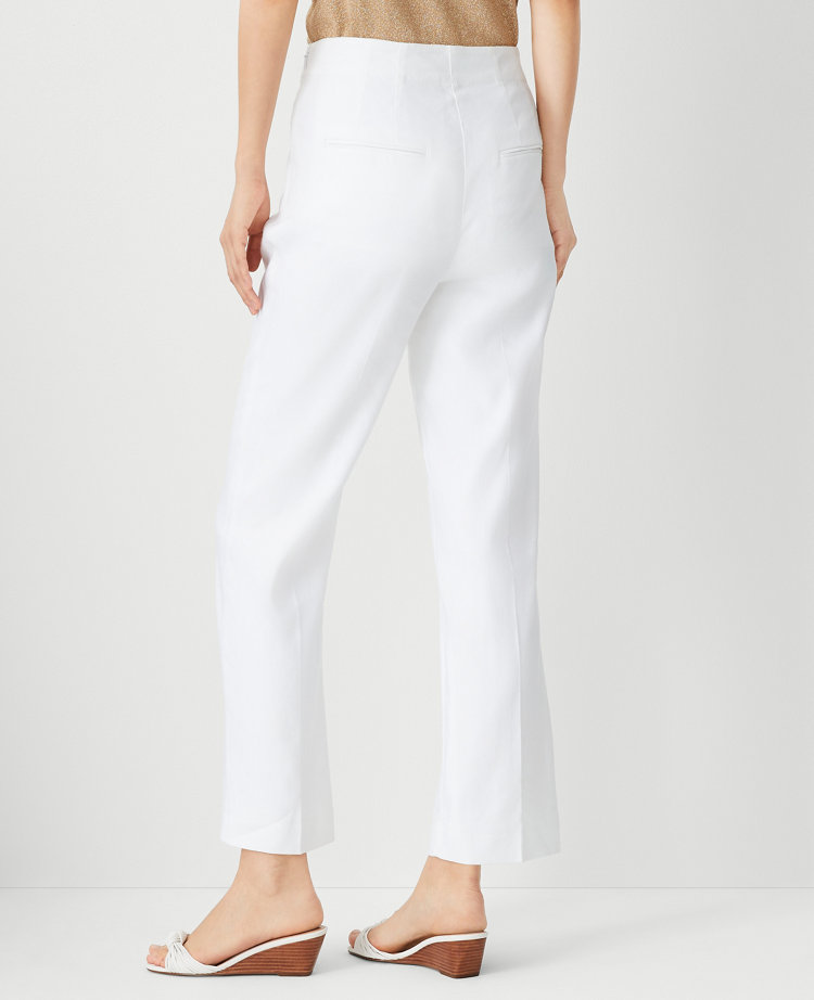 The Petite Pencil Sailor Pant in Linen Twill