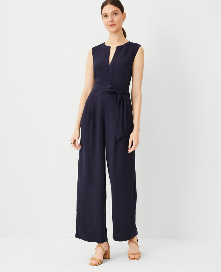 Ann taylor petite jumpsuit on sale