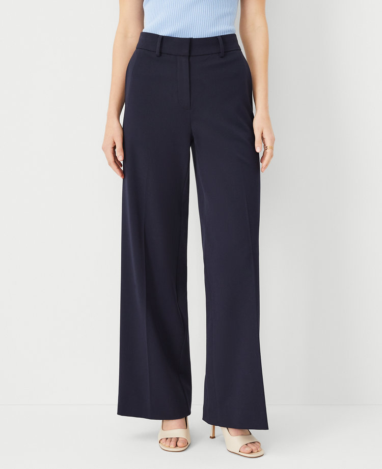 High Rise Wide Leg Pants - Curvy Fit