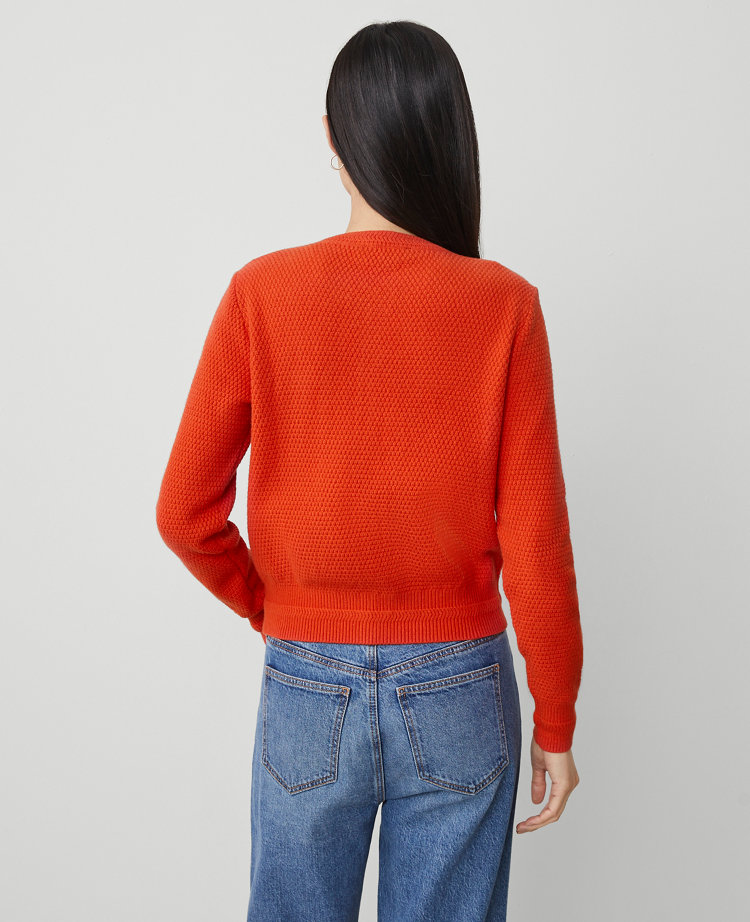 Tuck Stitch Cardigan