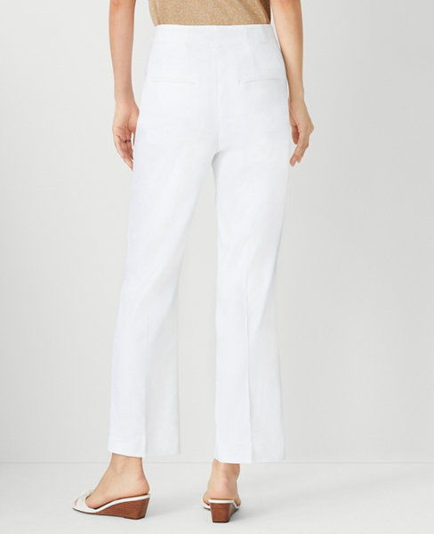 The Pencil Sailor Pant in Linen Twill  - Curvy Fit