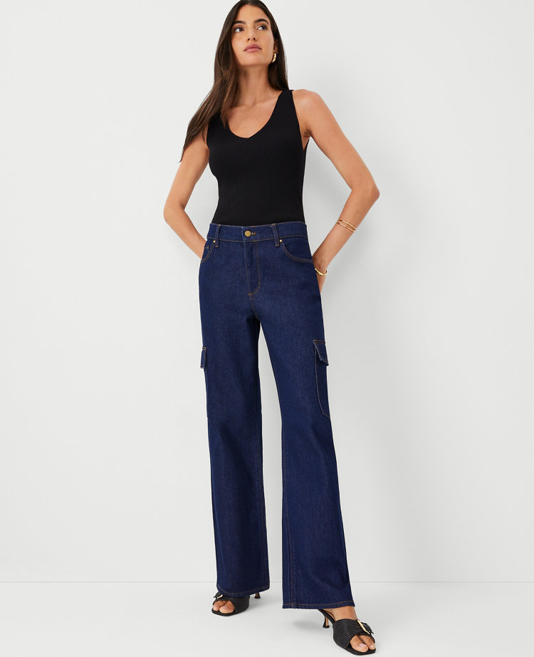 The Wide-Leg Cargo Jean