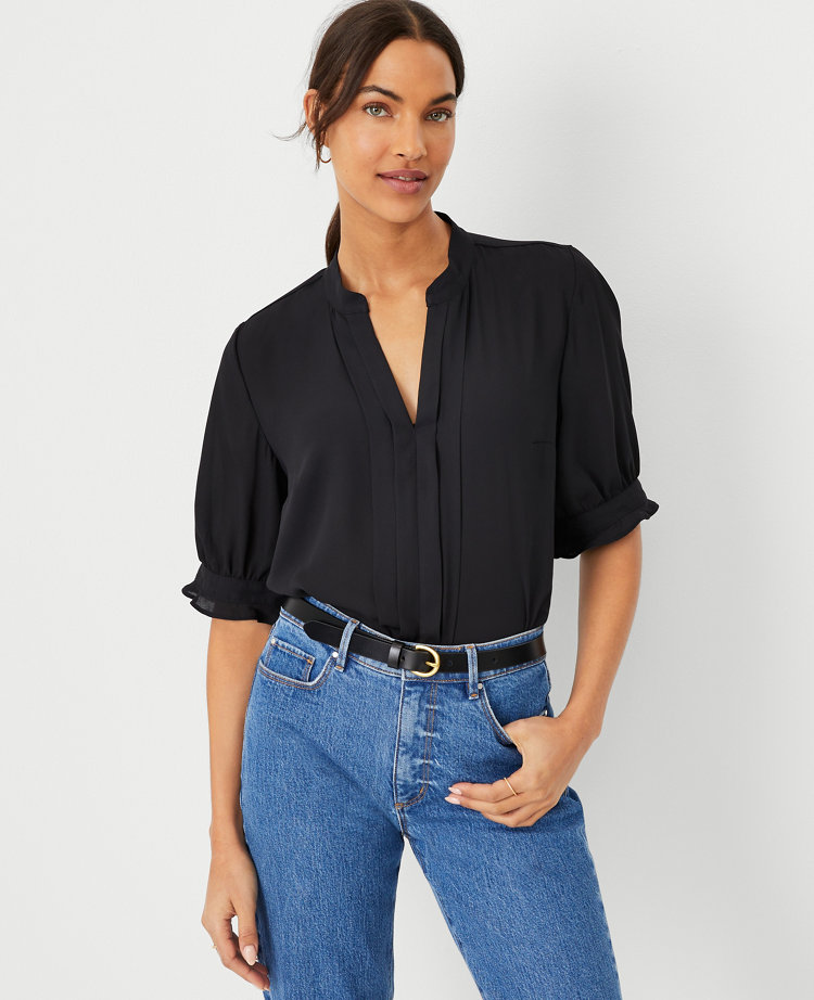 Pleat Neck Popover