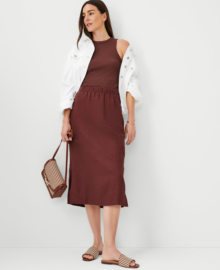 Weekend Easy Pencil Skirt