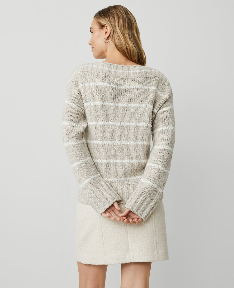 Texture Stripe Sweater