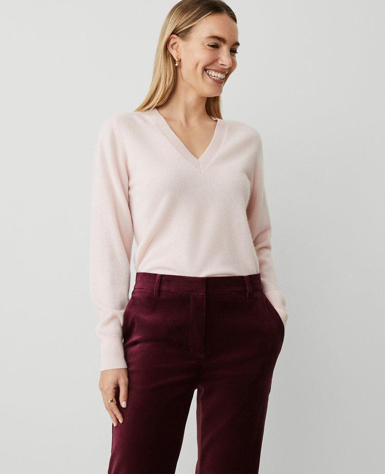 Cashmere V-Neck Sweater