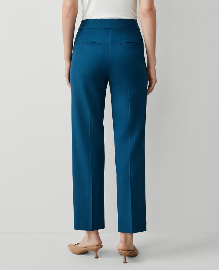 The Petite Button Pencil Pant in Twill carousel Product Image 3