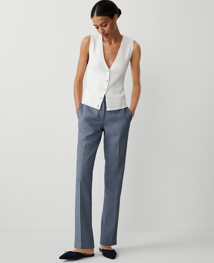 パンツ MEDI HOUNDSTOOTH STRAIGHT PANTS Ameri（アメリ）の「MEDI HOUNDSTOOTH STRAIGHT PANTS（その他