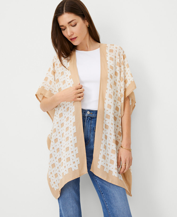 Geo Open Poncho