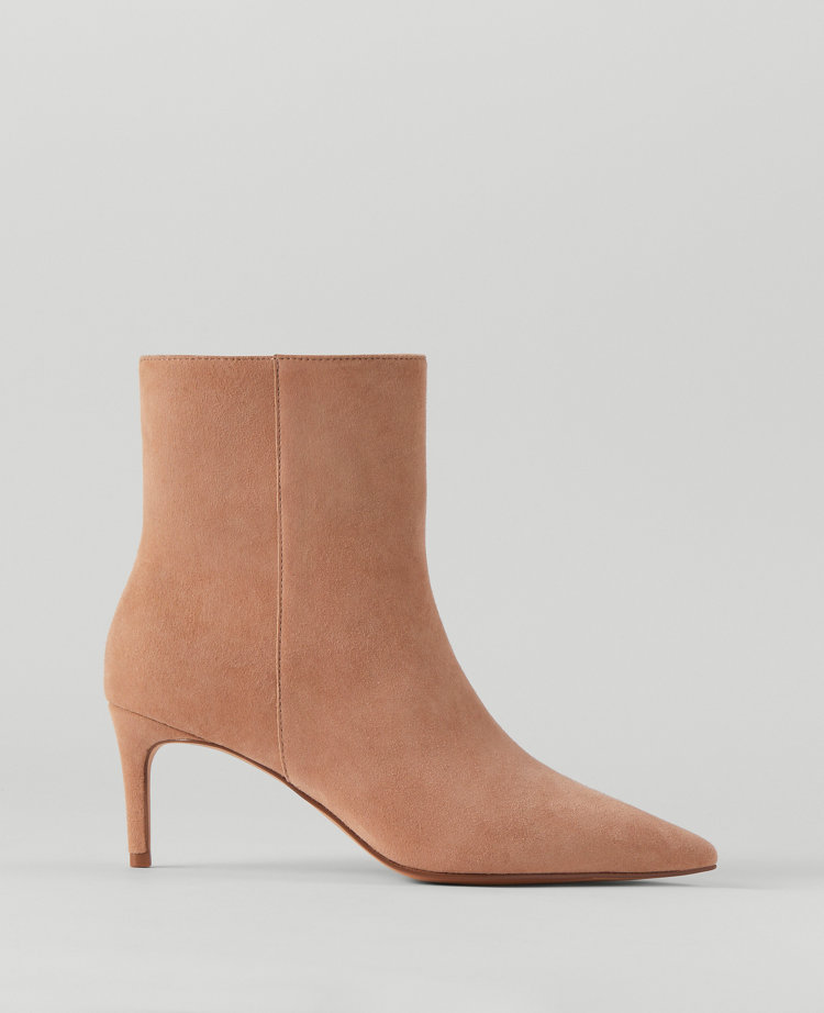 Stiletto Suede Bootie