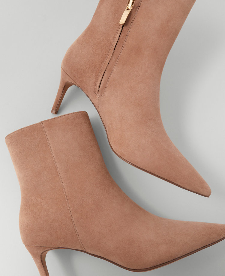 Stiletto Suede Bootie