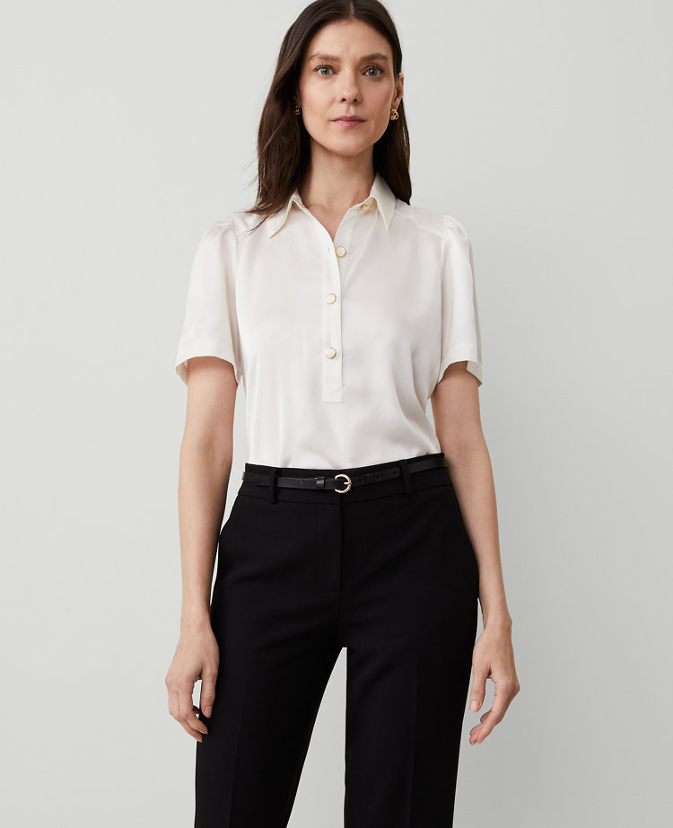 Petite Boatneck Top - Black