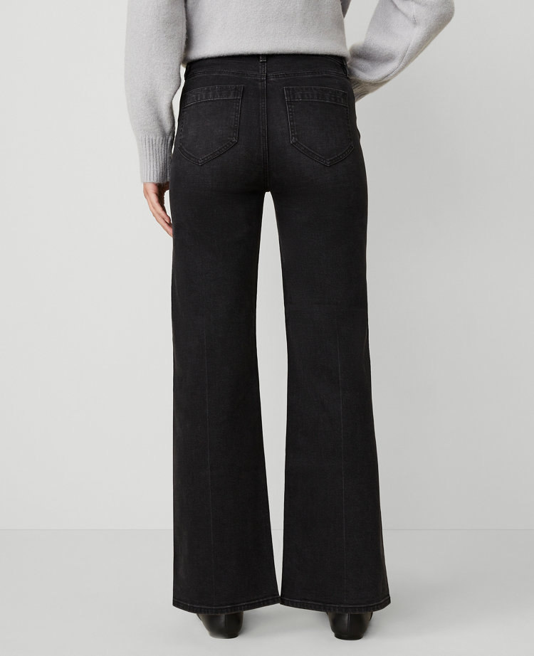 The Patch Pocket Wide-Leg Jean