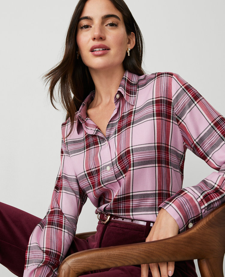 Plaid Relaxed Perfect Shirt