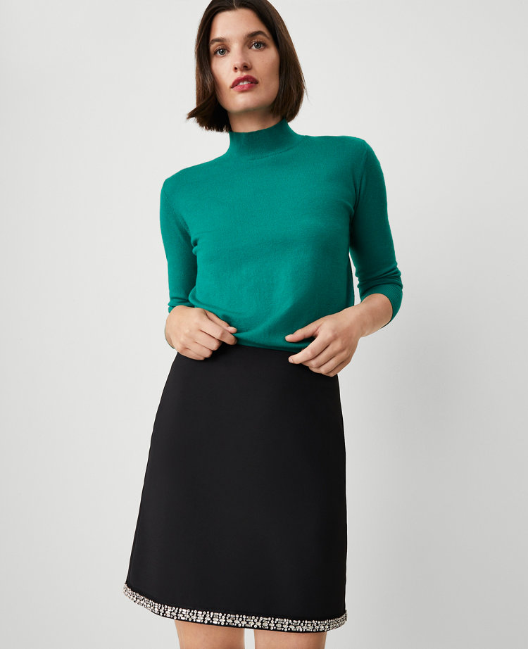 Essential Mock Neck Sweater