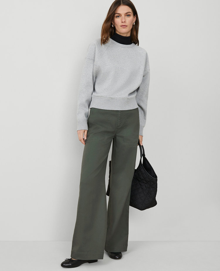 Weekend Collection Wide-Leg Pant