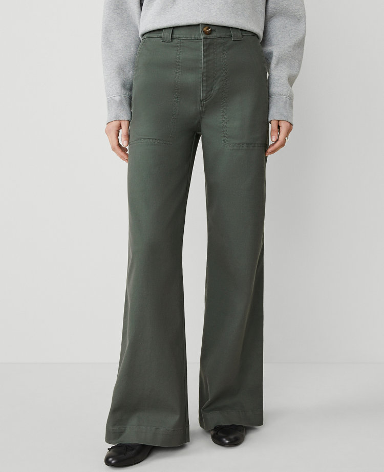Weekend Collection Wide-Leg Pant
