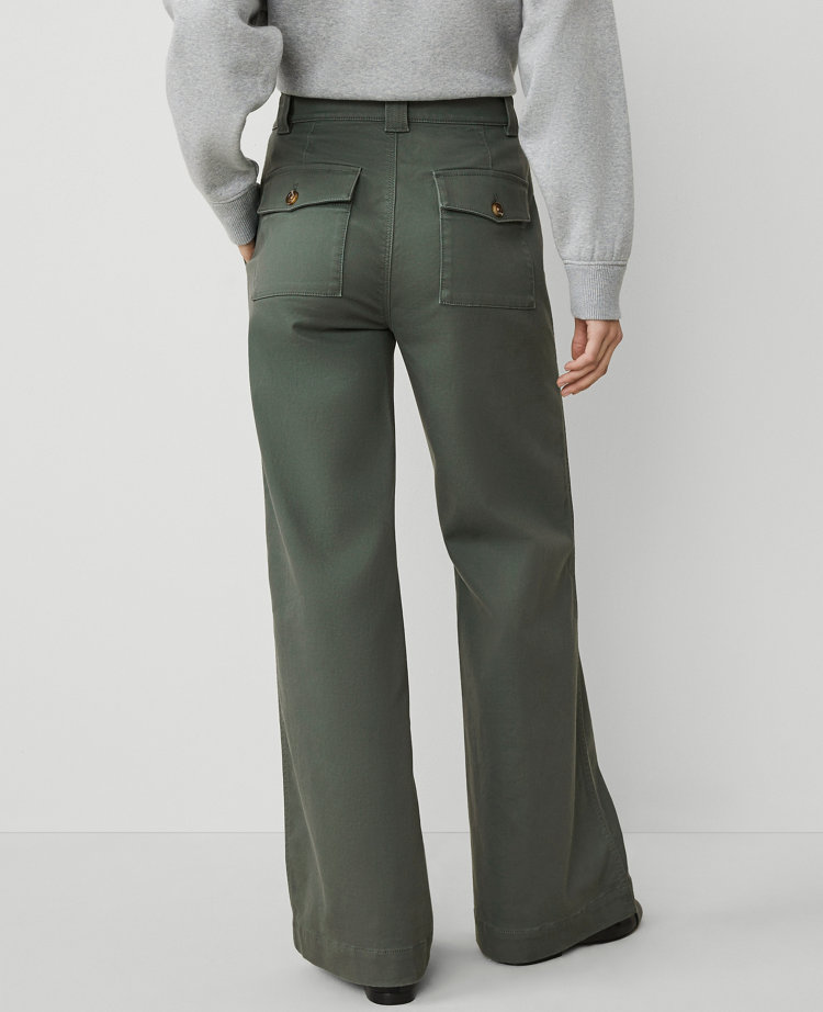 Weekend Collection Wide-Leg Pant