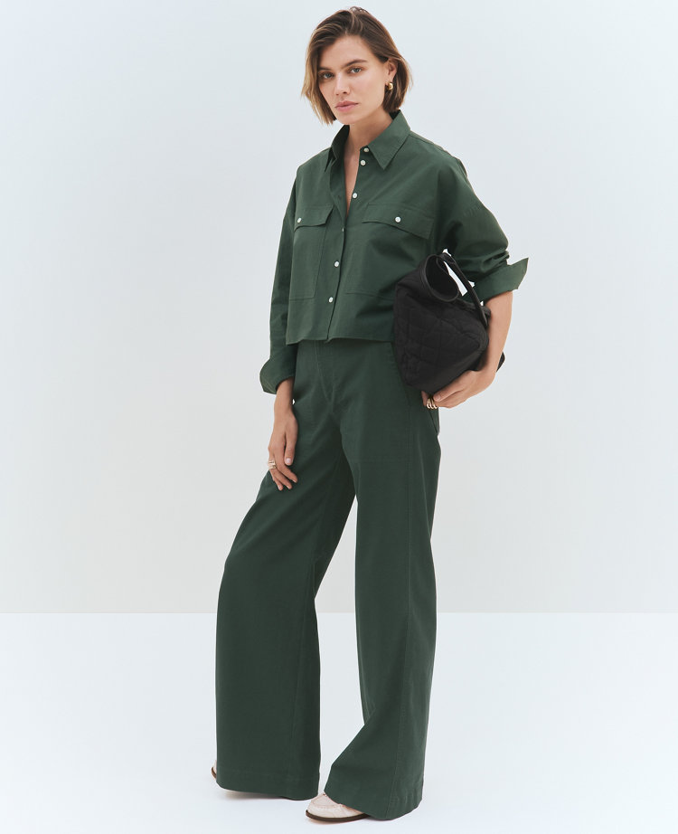 Weekend Collection Wide-Leg Pant