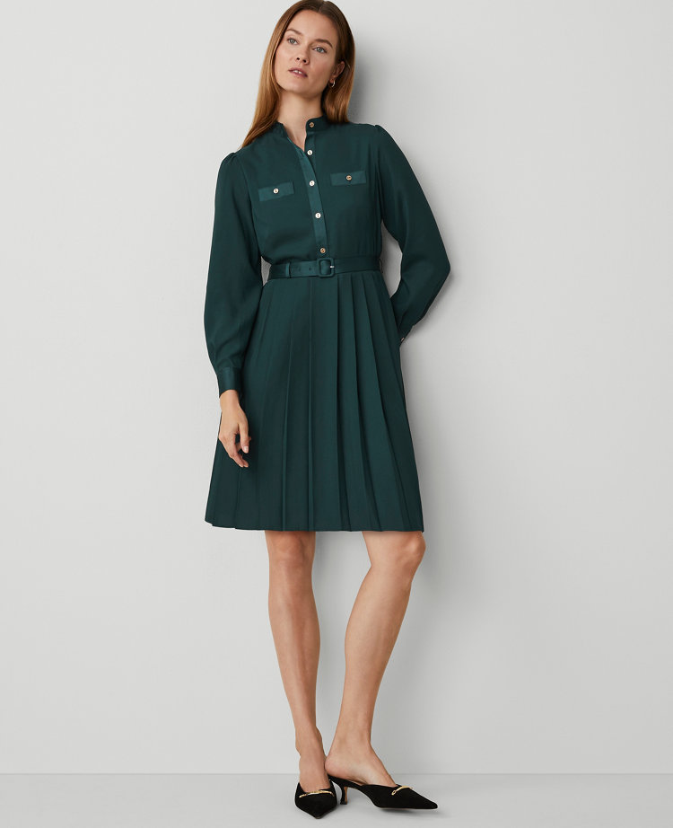 Women s Green Dresses Formal Casual More Ann Taylor