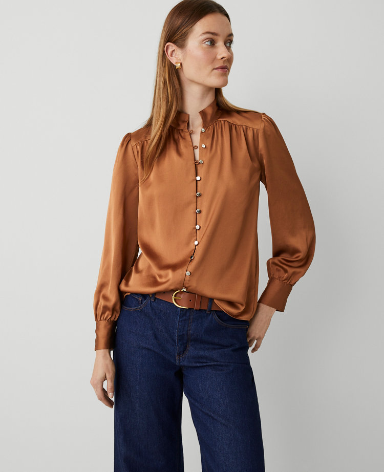 Petite Multi Button Shirt