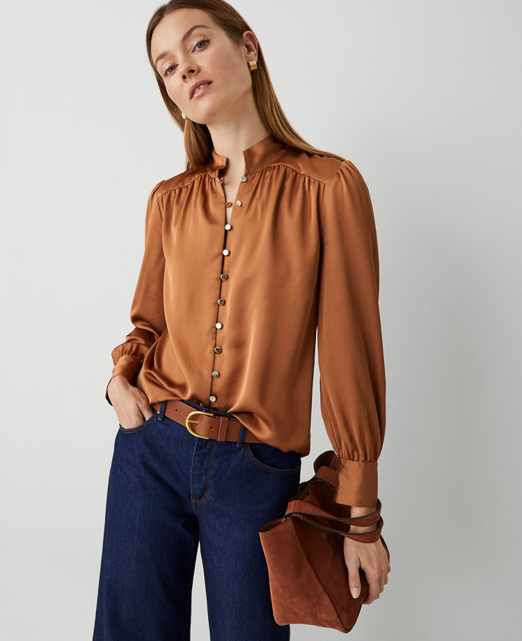 Petite Multi Button Shirt