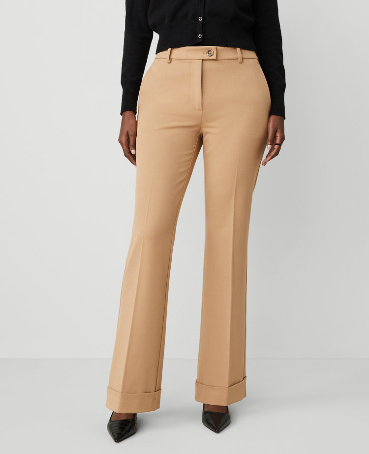 The Petite Curvy Cuffed Tab Waist Trouser