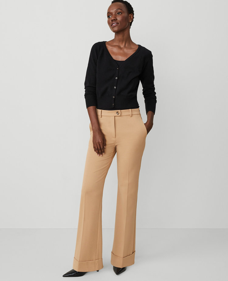 The Petite Cuffed Tab Waist Trouser