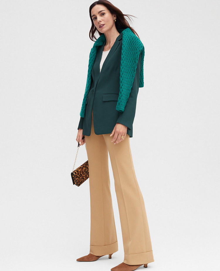 The Petite Cuffed Tab Waist Trouser