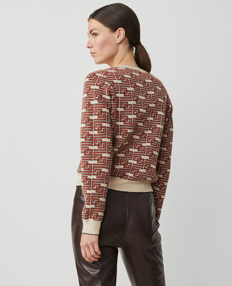 Maze Jacquard Ann Cardigan