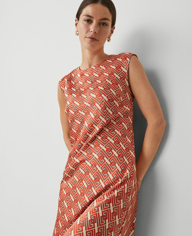 Petite Maze Column Slip Dress carousel Product Image 3