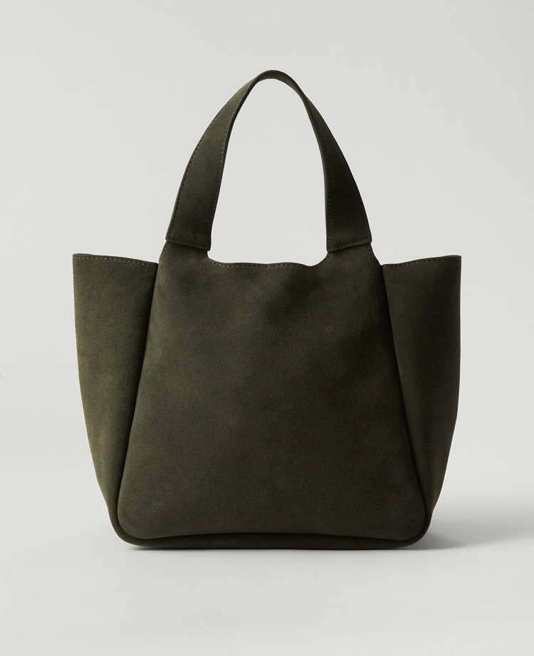 Suede Tote Bag