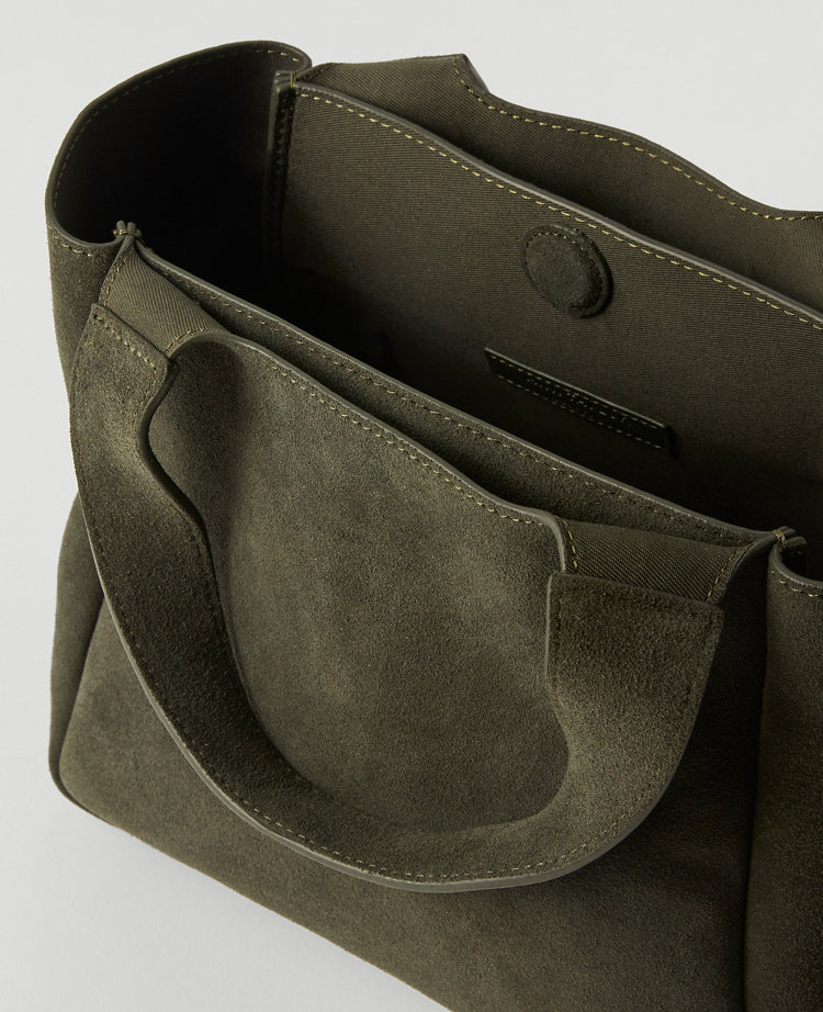 Suede Tote Bag