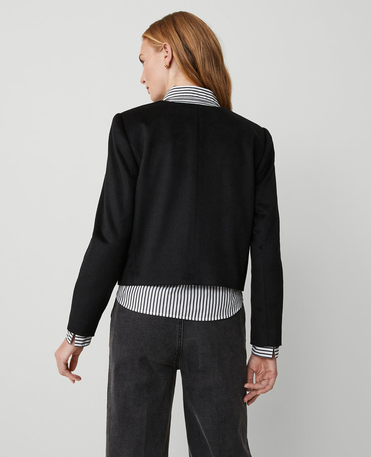 Double Breasted Patch Pocket Jacket
