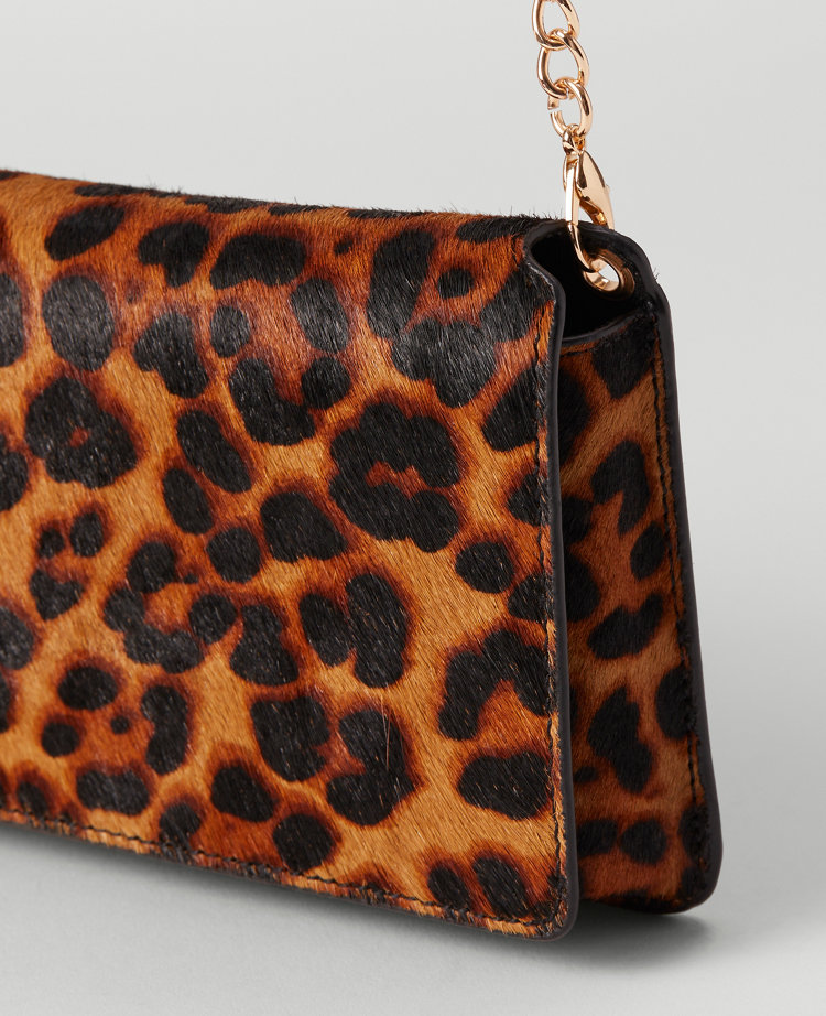 Haircalf Mini Crossbody Bag with Chain Strap