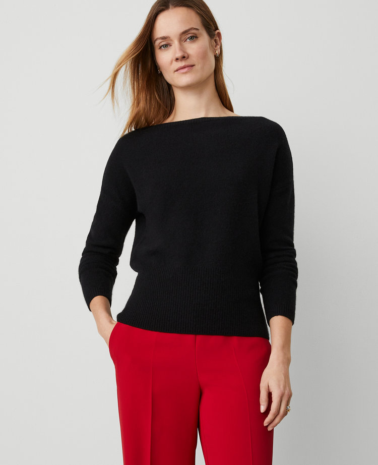 Cashmere Boatneck Sweater