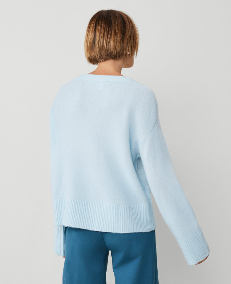 Relaxed V-Neck Sweater