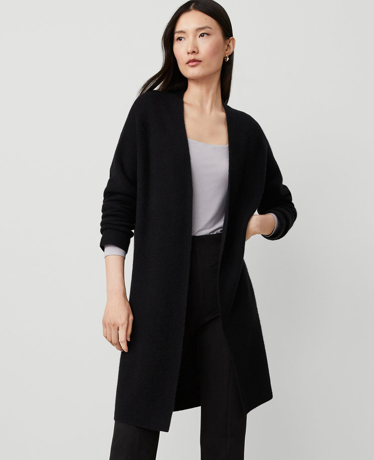 Cashmere Open Cardigan