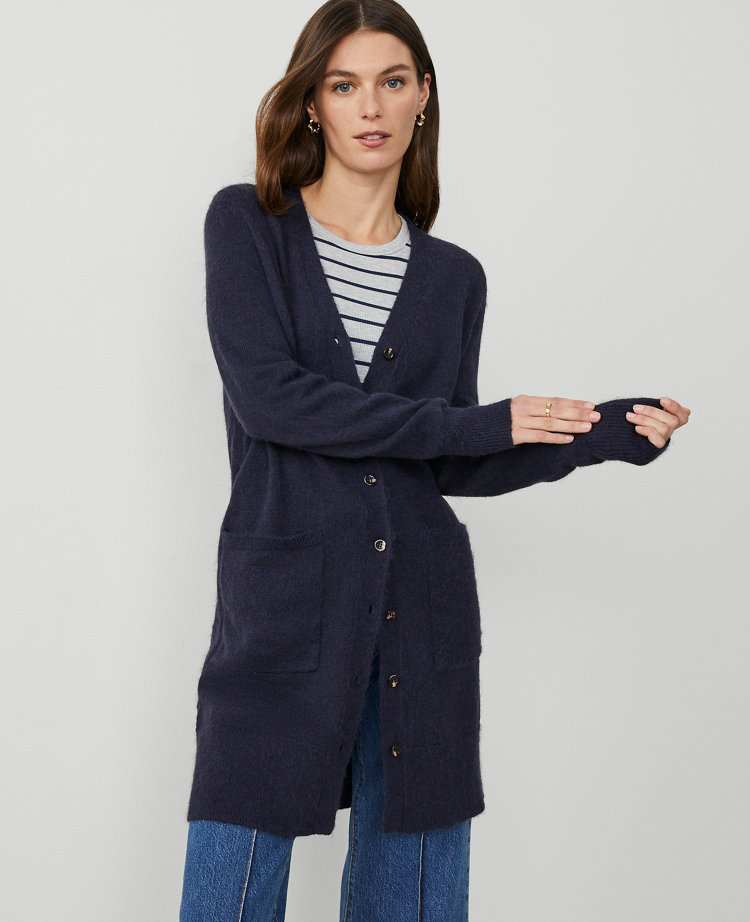 Long flowing cardigan best sale