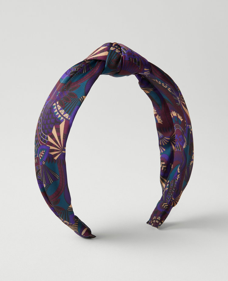 Cleo Print Knot Headband