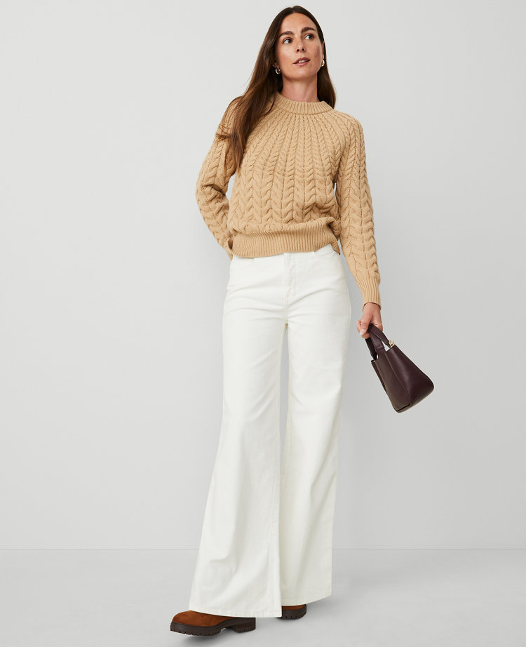 The Wide-Leg Corduroy Pant