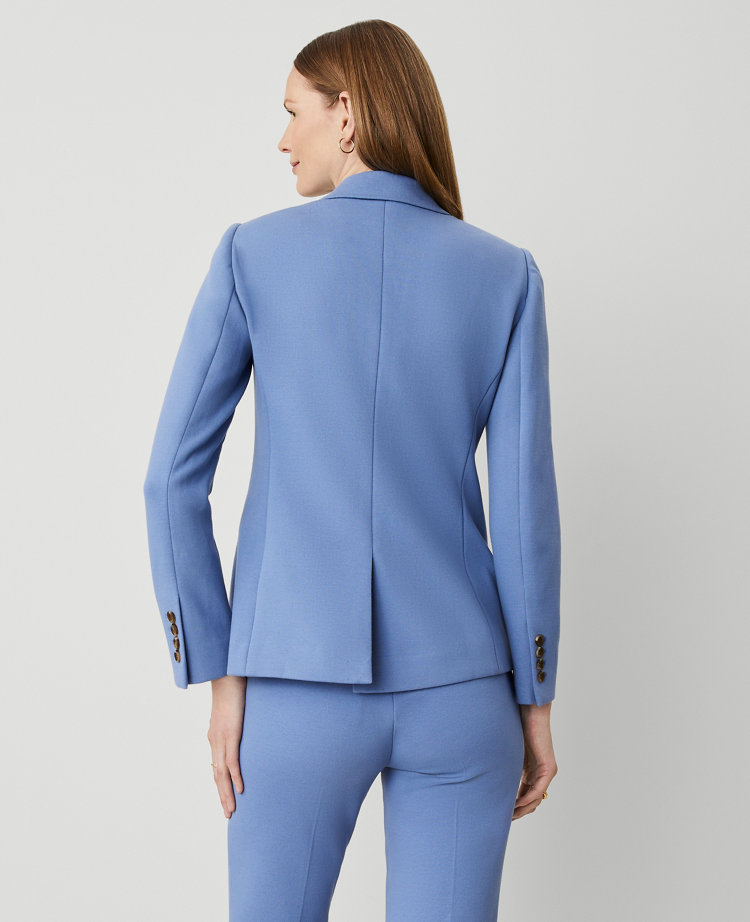 Ann Taylor The Hutton Blazer Colony Blue Women's