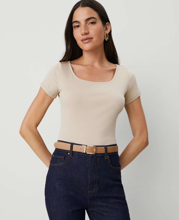 Square Neck Tee