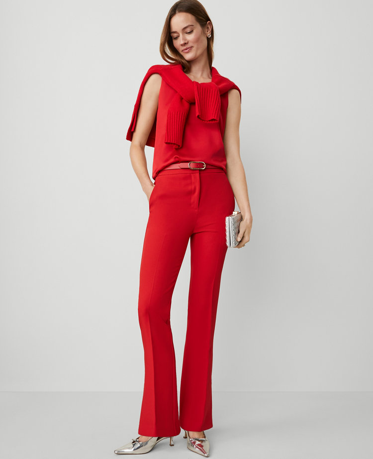 The Petite Skinny Flare Pant with Vent Hem